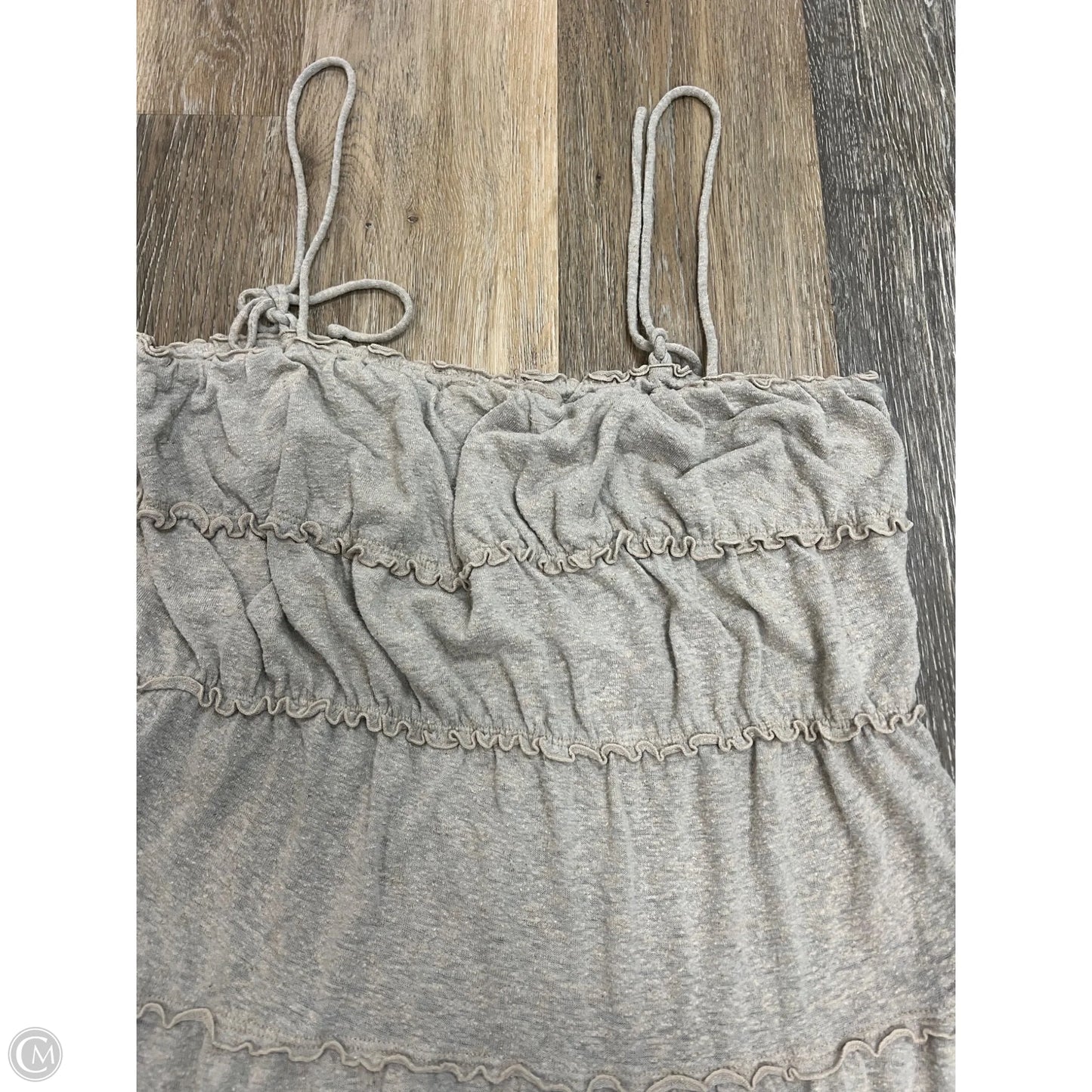 Dress Casual Maxi By Free People In Grey, Size: L