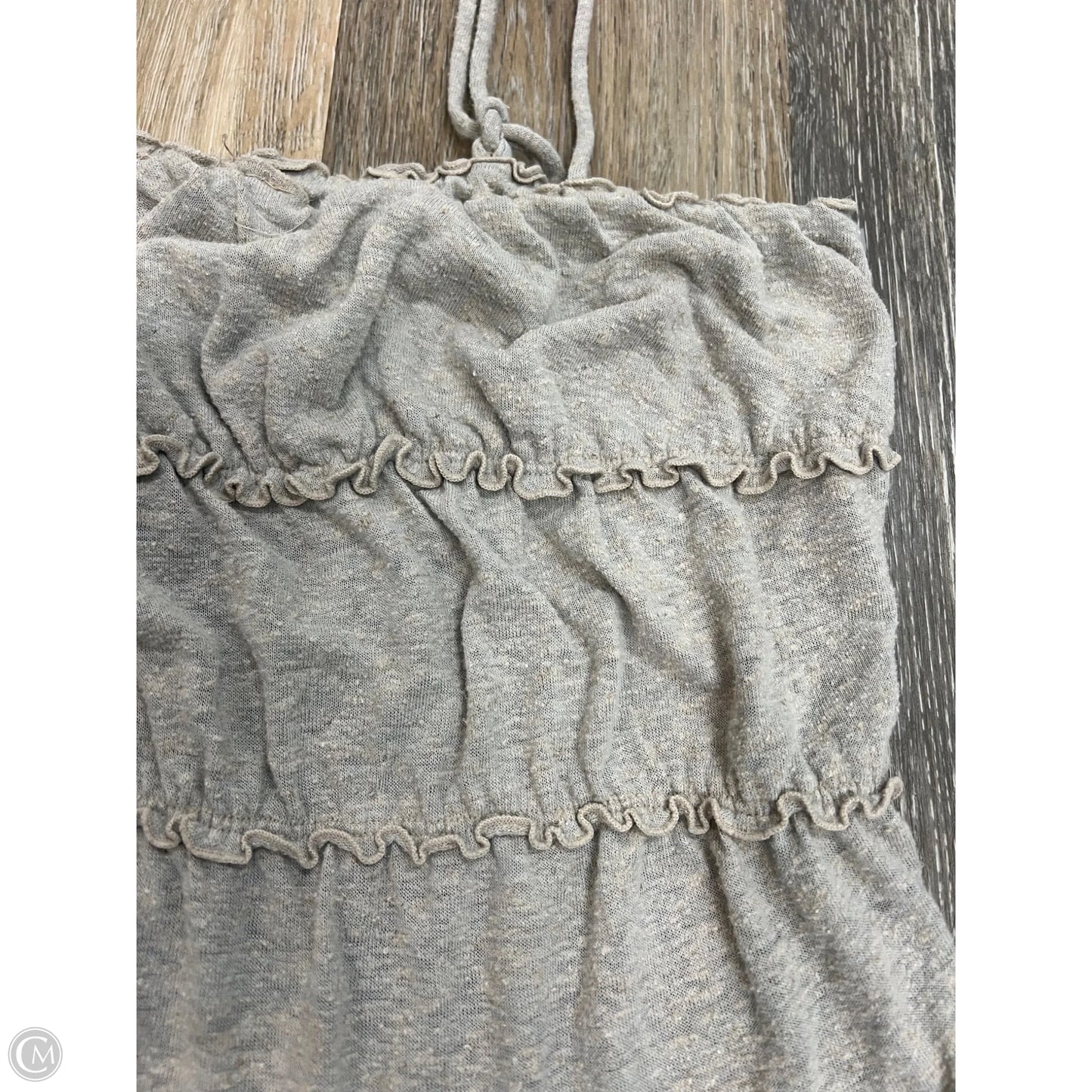 Dress Casual Maxi By Free People In Grey, Size: L