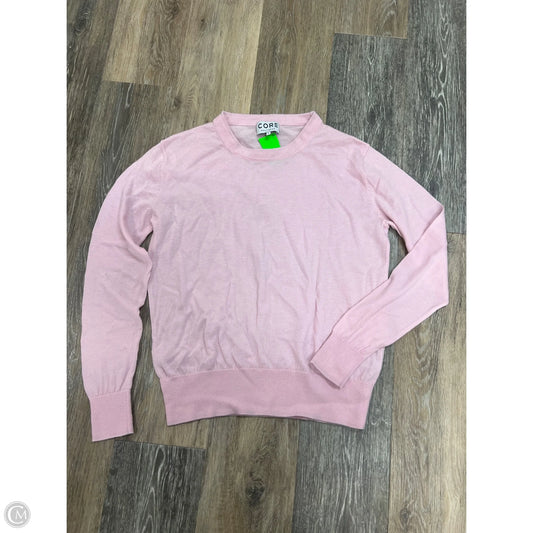 Sweater By Core Knitwear In Pink, Size: S