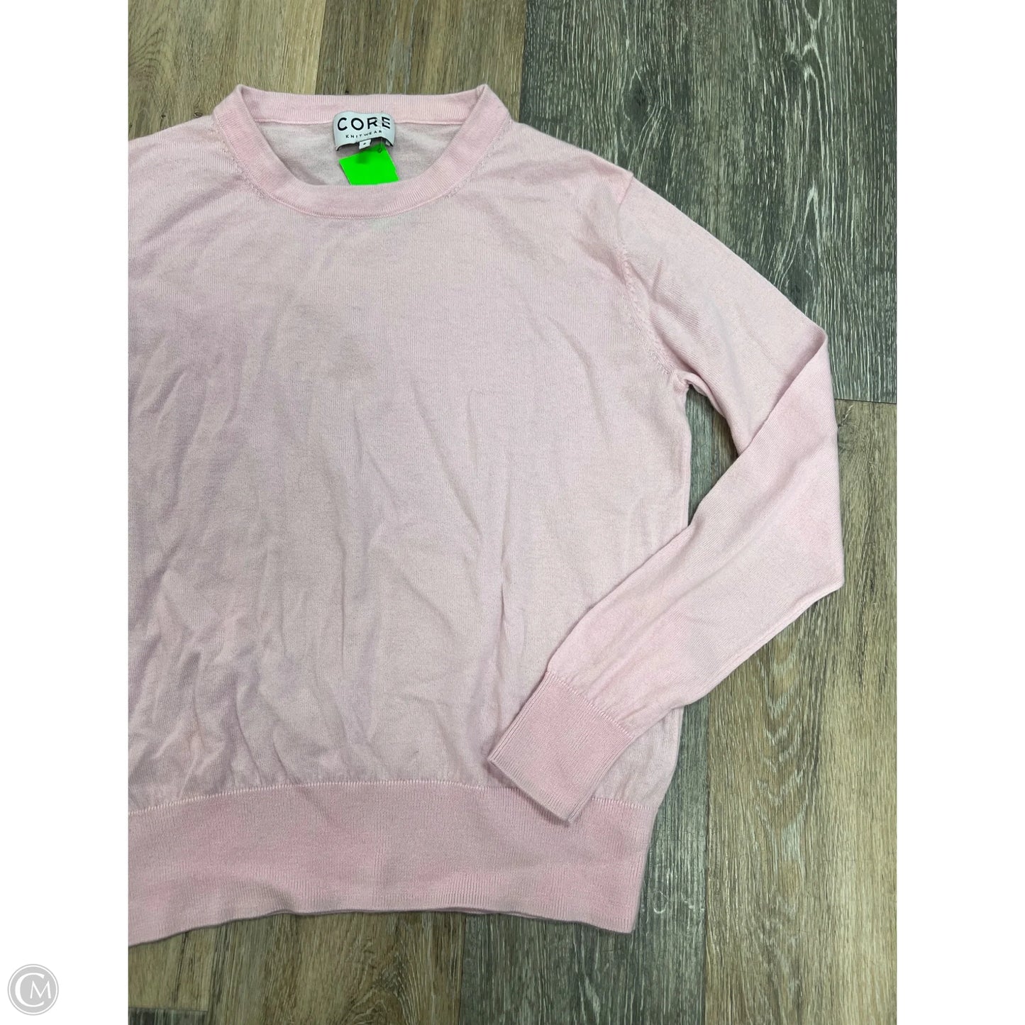 Sweater By Core Knitwear In Pink, Size: S