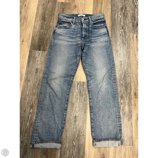 Jeans Straight By Moussy In Blue Denim, Size: 2/26