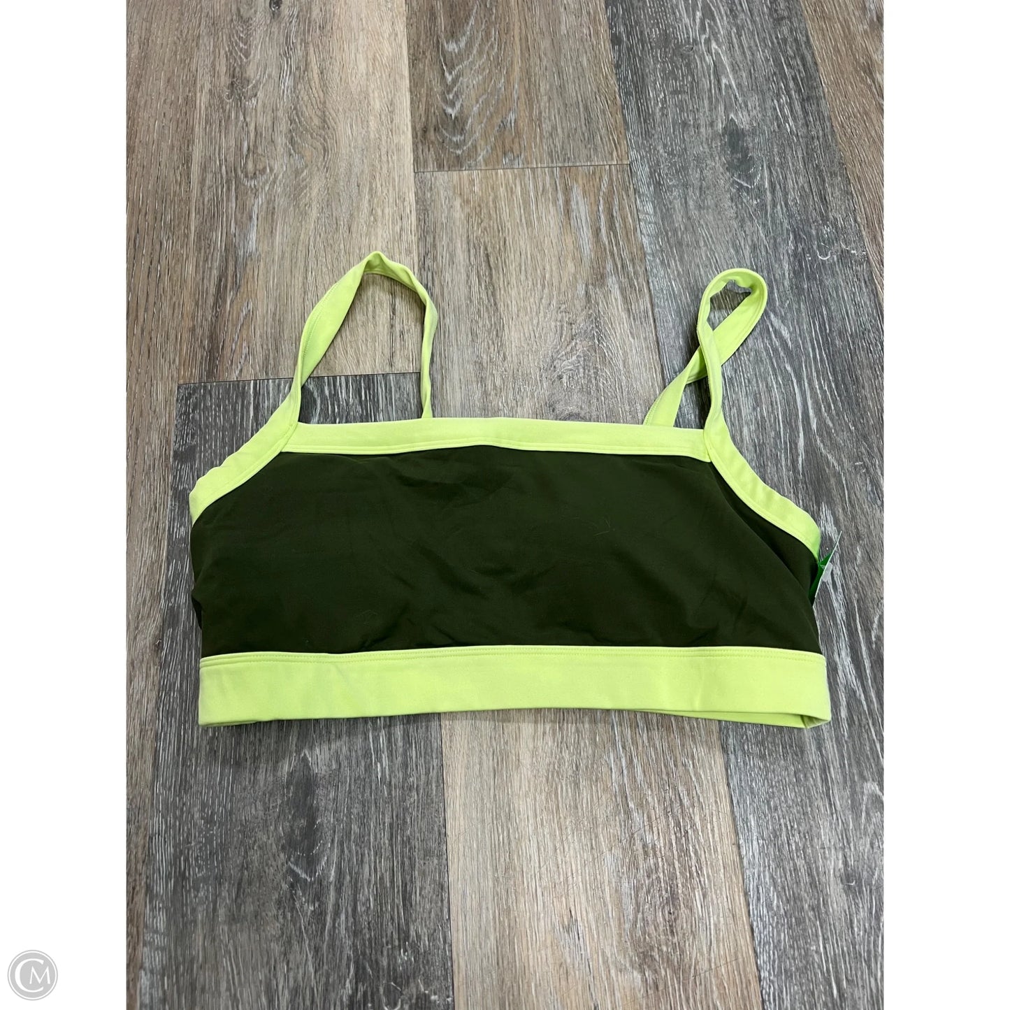 -Athletic Bra By Offline In Green, Size: M
