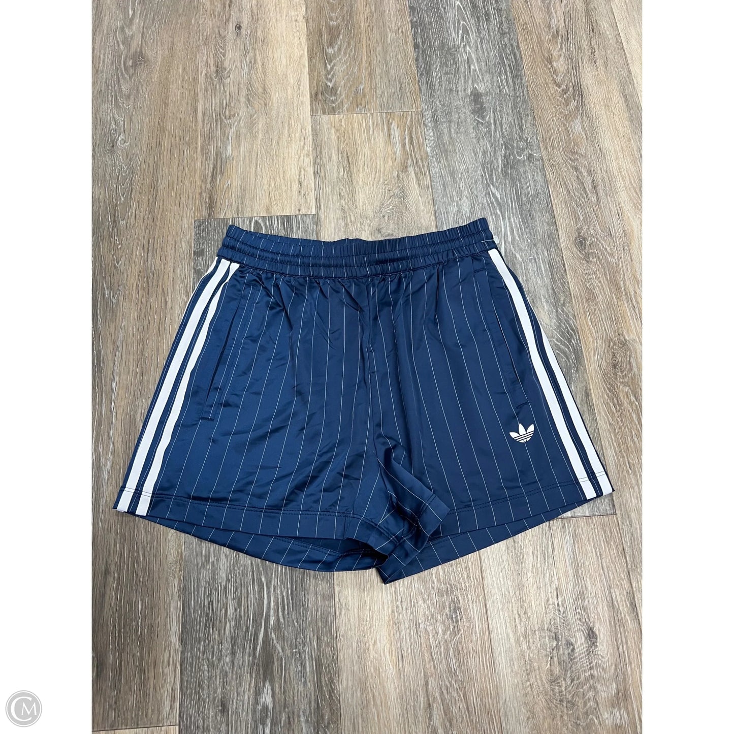Athletic Shorts By Adidas In Blue, Size: M