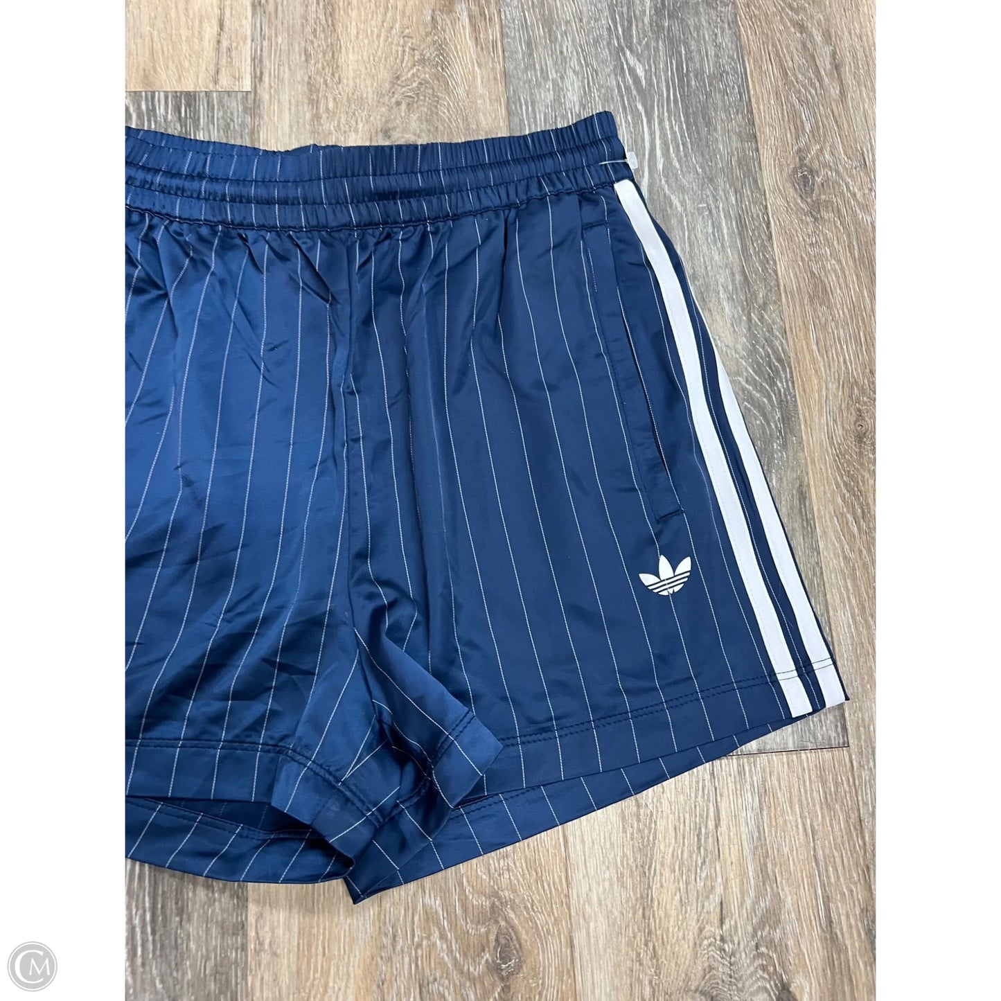Athletic Shorts By Adidas In Blue, Size: M