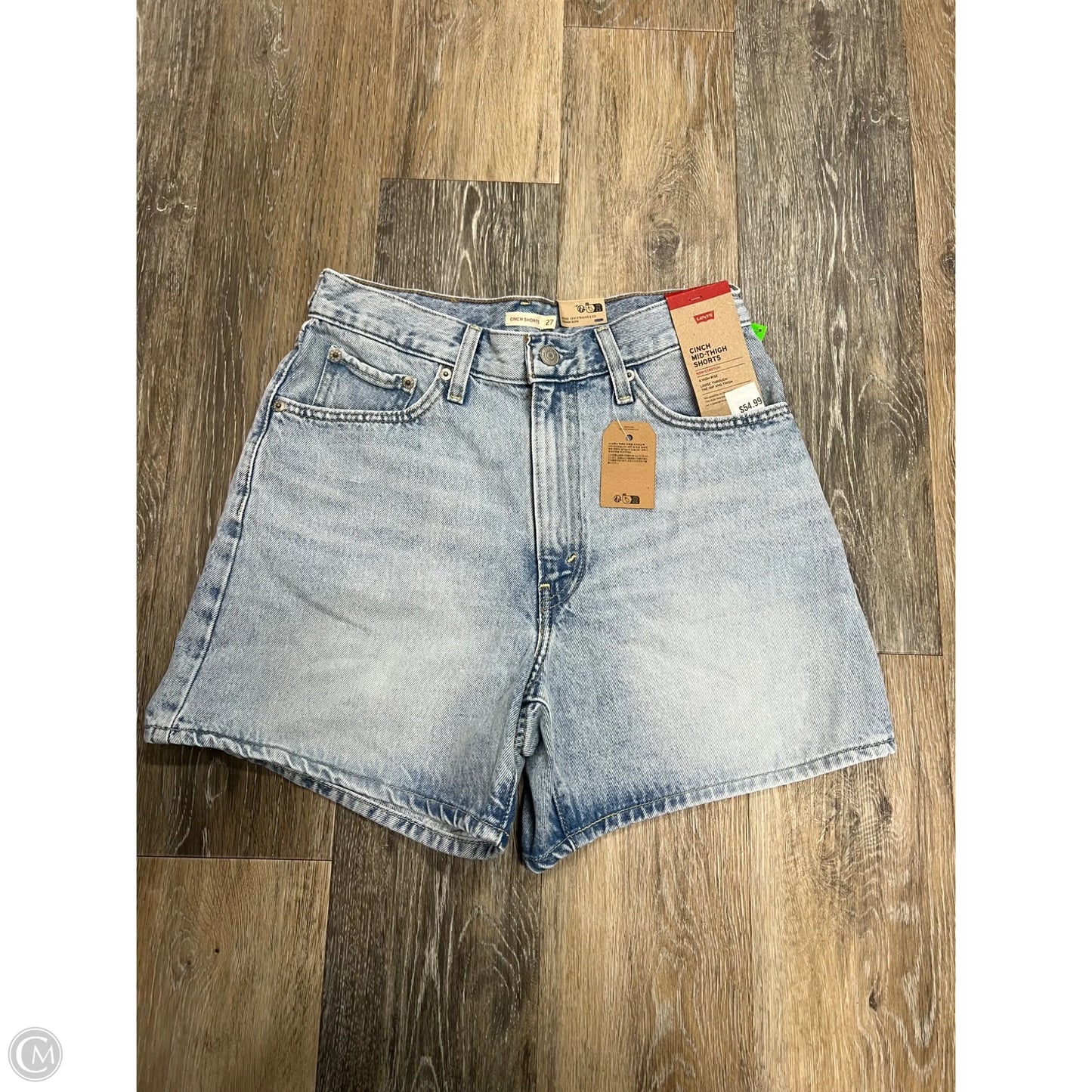 Shorts By Levis In Blue Denim, Size: 4/27