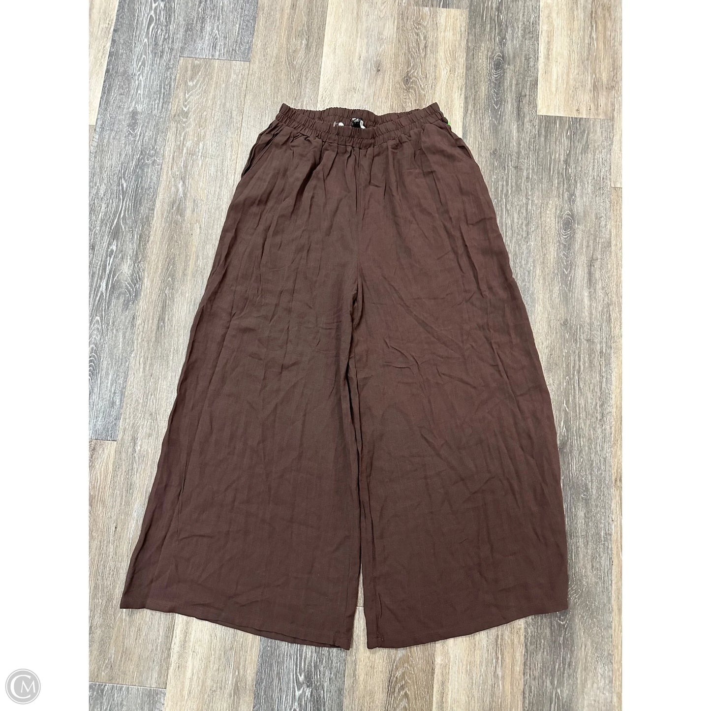 Skirt Midi By Hunter & Brown In Brown, Size: L