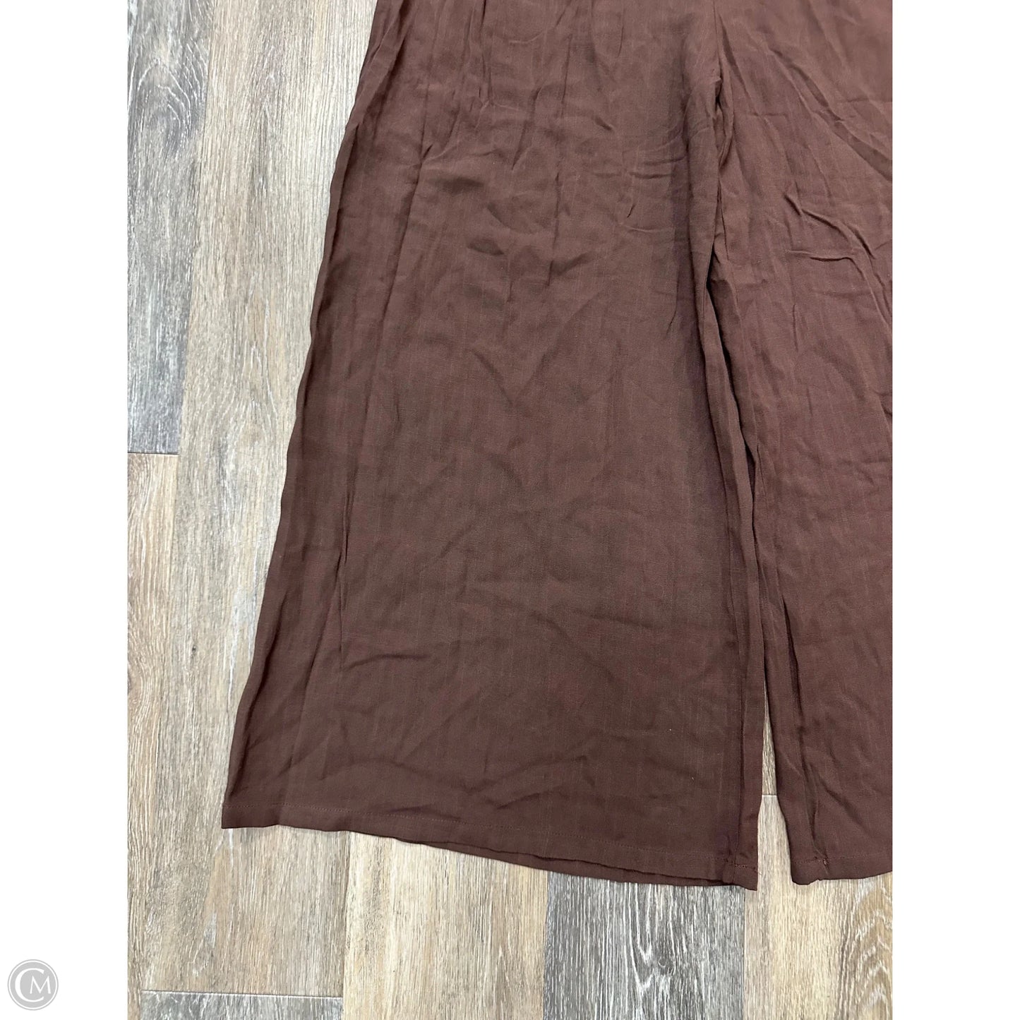 Skirt Midi By Hunter & Brown In Brown, Size: L