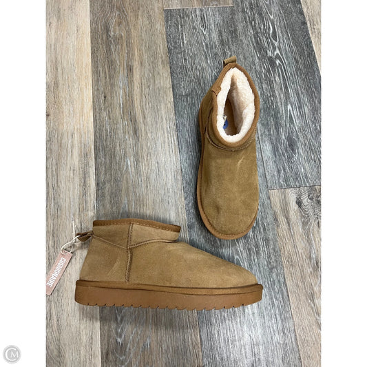 Boots Snow By Cushionaire In Tan, Size: 7.5