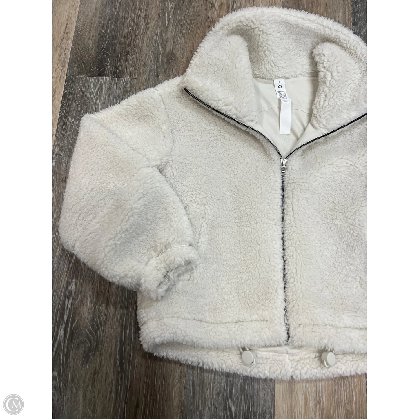 Athletic Fleece By Lululemon In Cream, Size: 2
