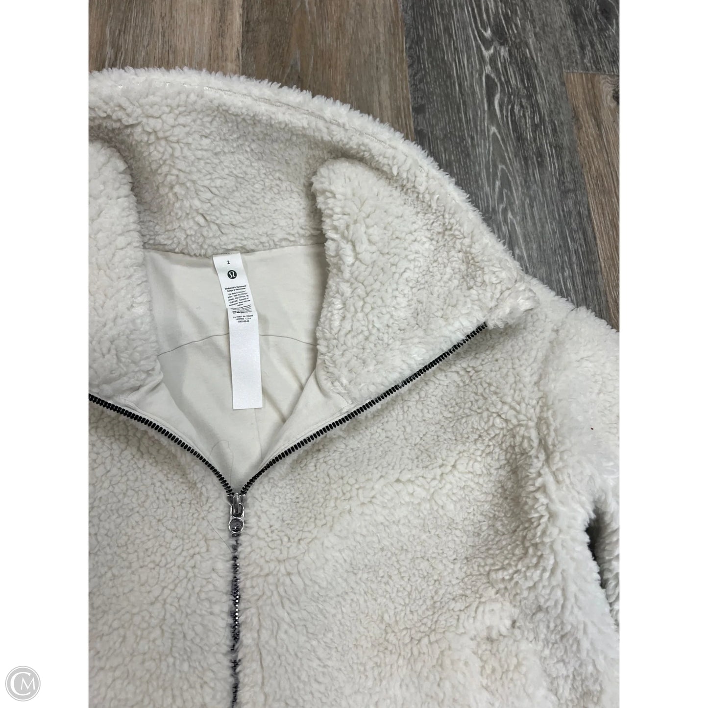 Athletic Fleece By Lululemon In Cream, Size: 2