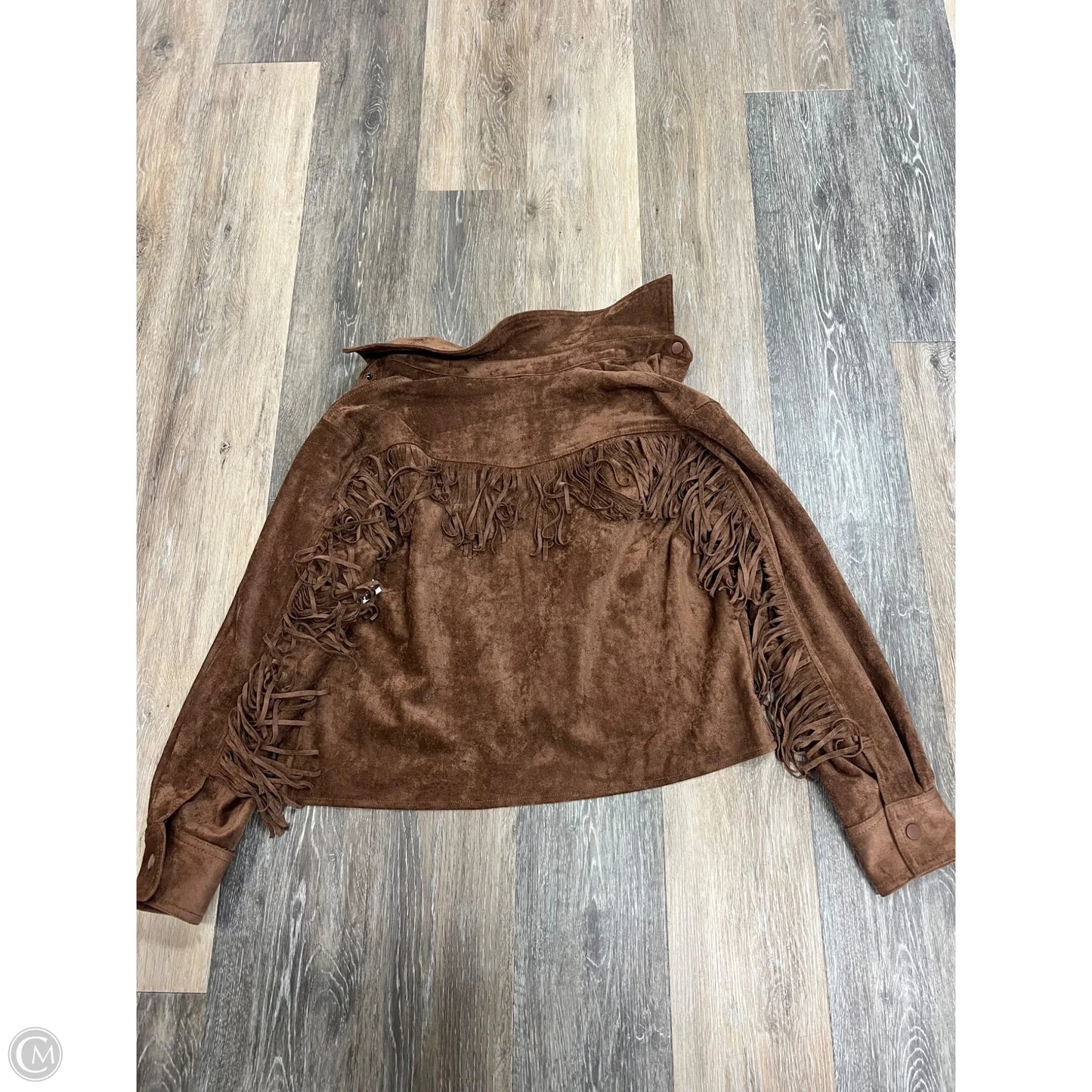 Jacket Other By Evereve In Brown, Size: Xs
