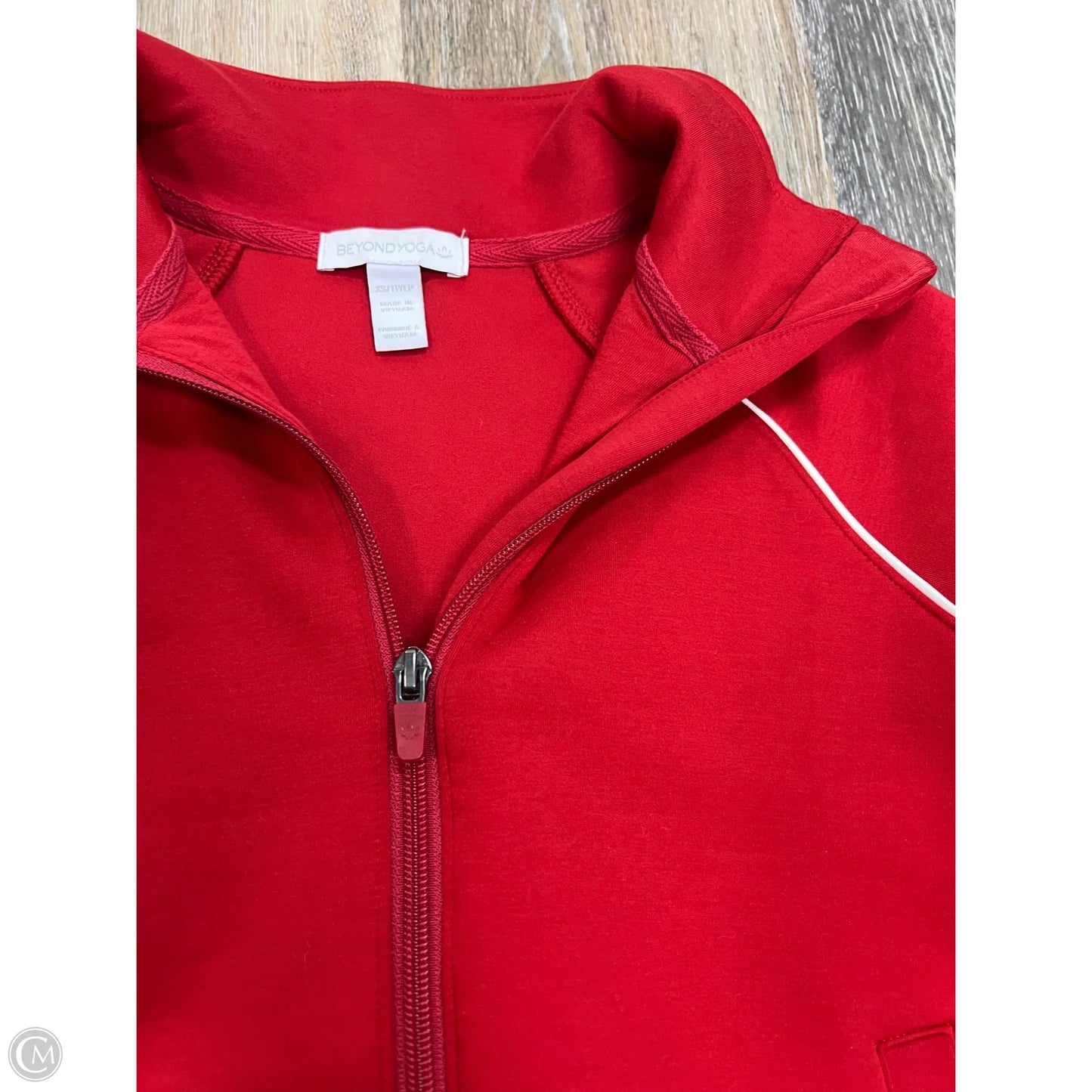 Athletic Sweatshirt Collar By Beyond Yoga In Red, Size: Xs