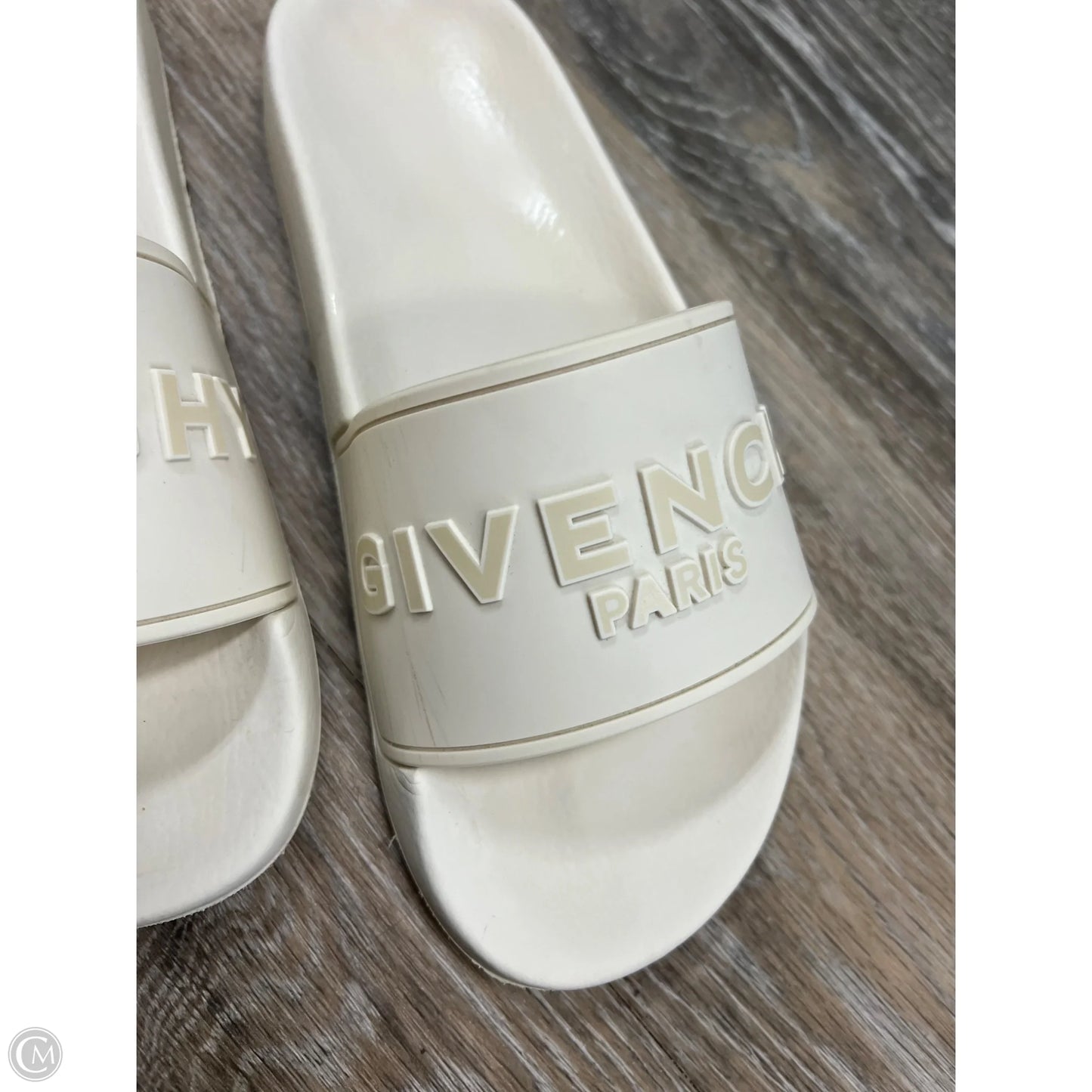 Sandals Luxury Designer By Givenchy In Cream, Size: 6