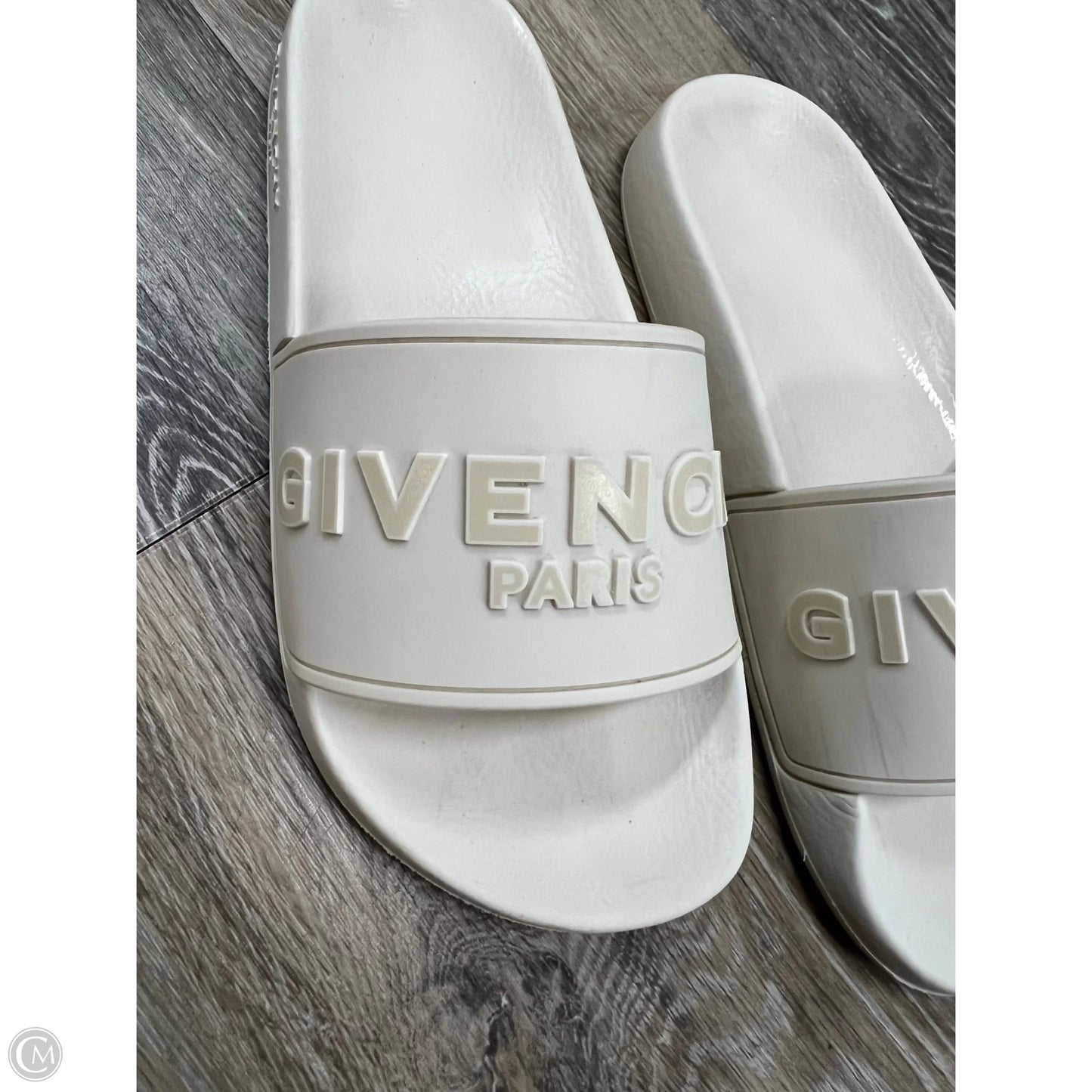 Sandals Luxury Designer By Givenchy In Cream, Size: 6