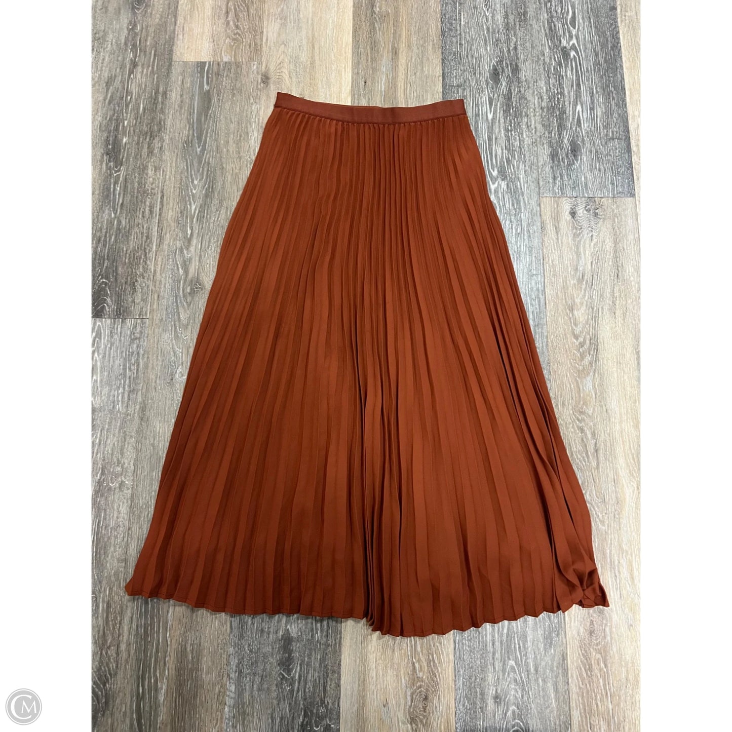 Skirt Midi By Babaton In Orange, Size: S