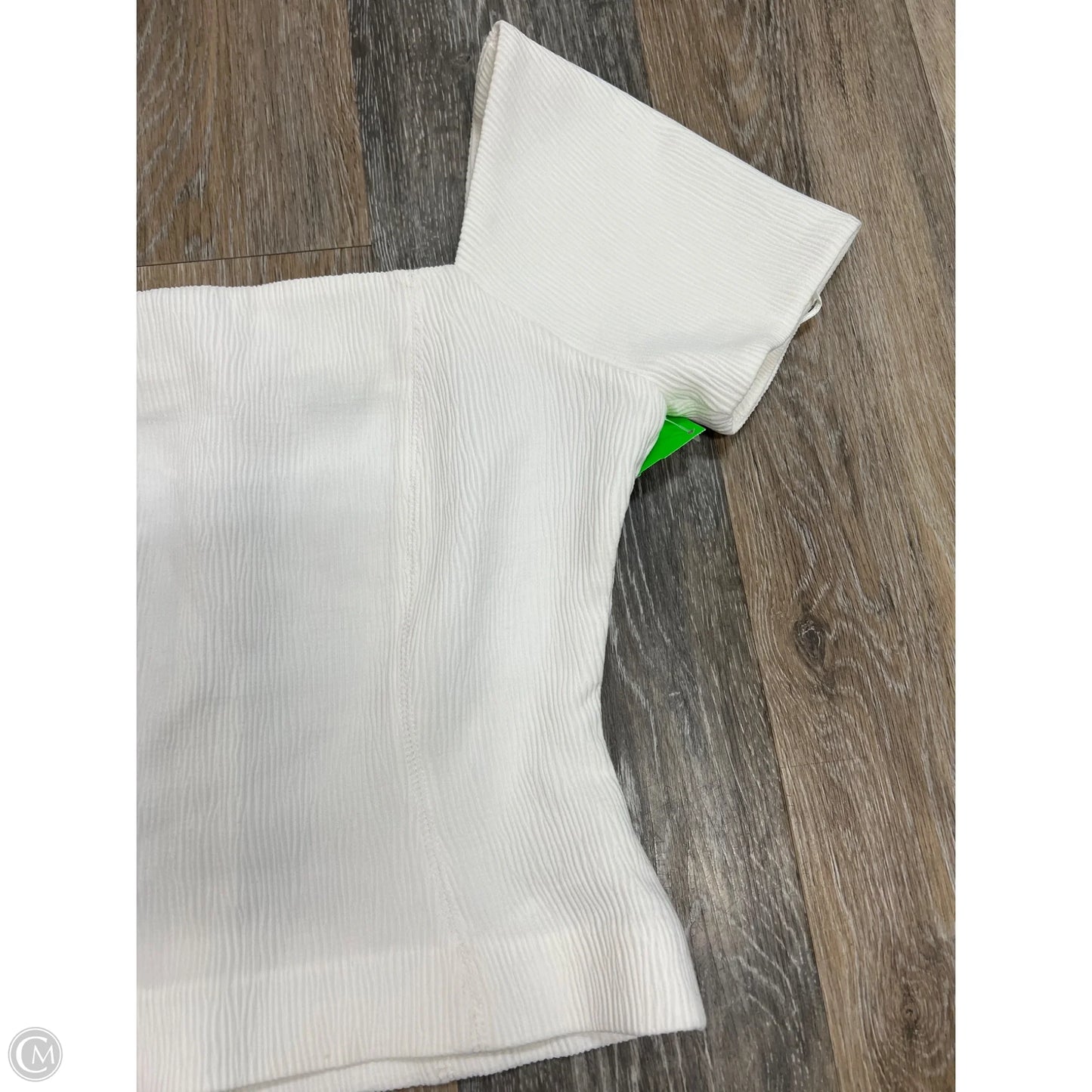 Blouse Short Sleeve By Finders In White, Size: M