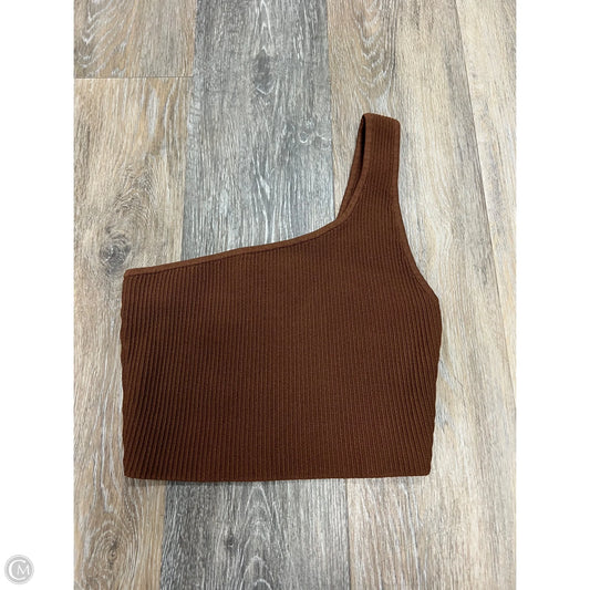 Top Sleeveless By Babaton In Tan, Size: S