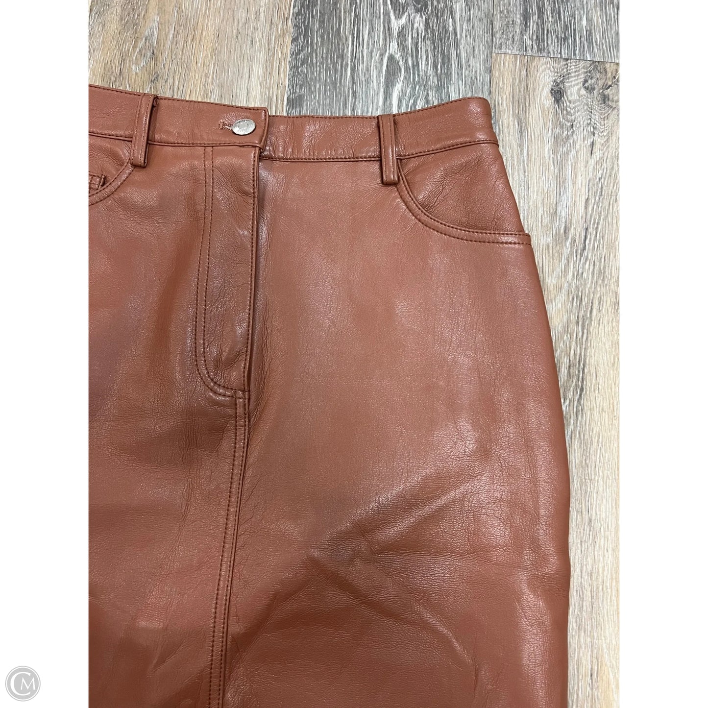 Skirt Midi By Wilfred In Brown, Size: 6