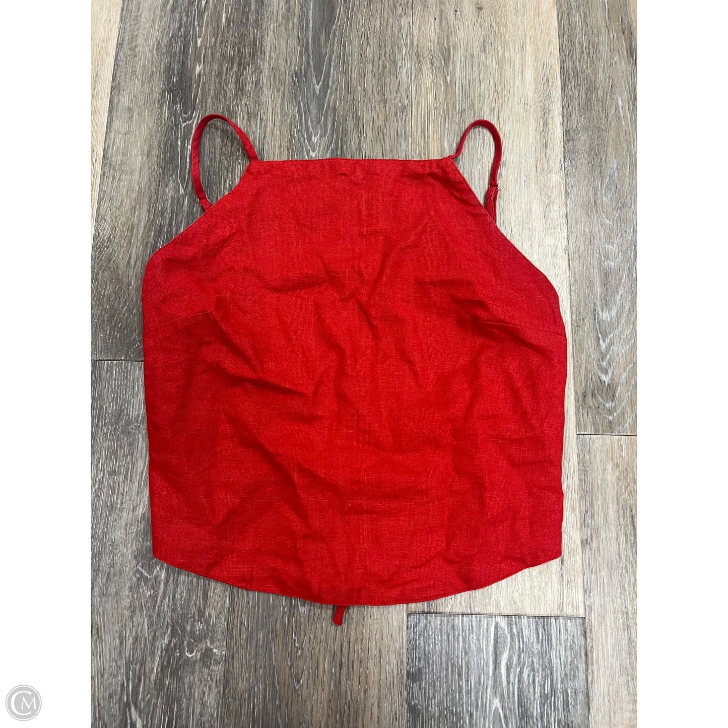 Pants Set 2pc Linen By Free People In Red, Size: M