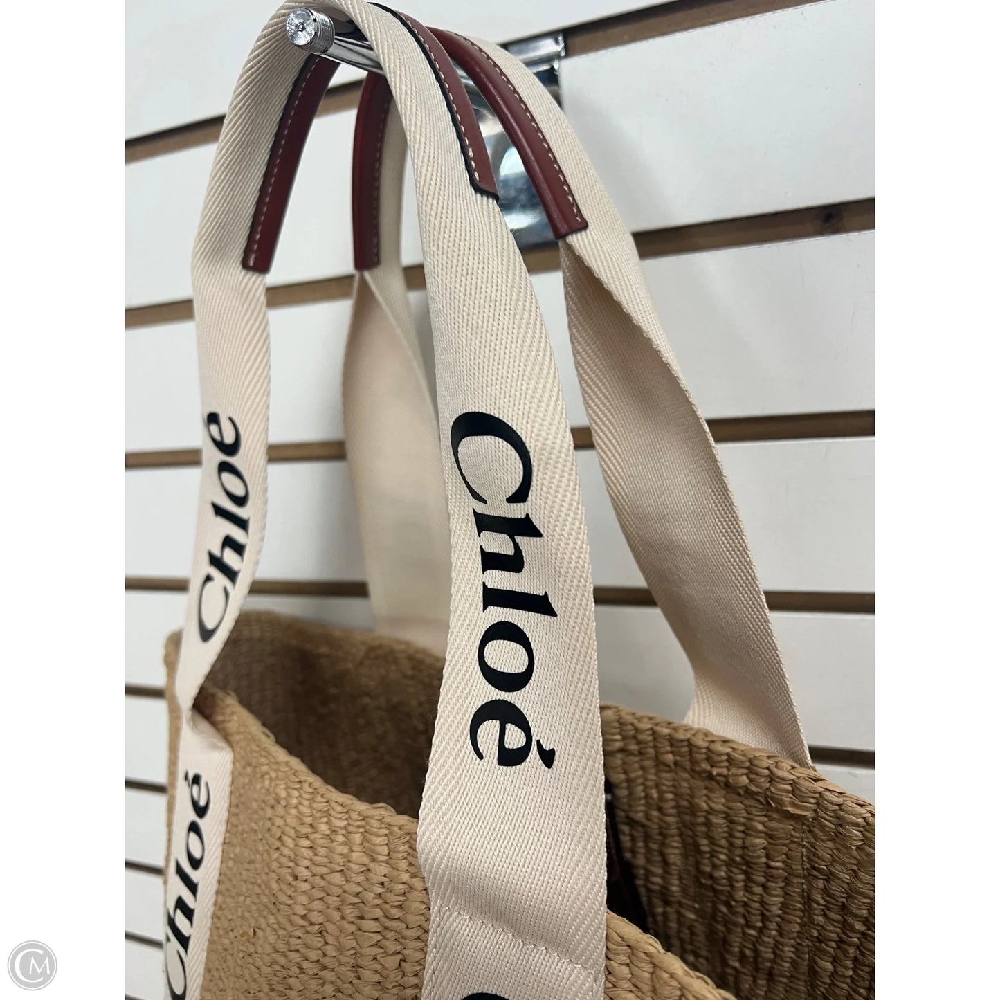 Handbag Luxury Designer By Chloe, Size: Large