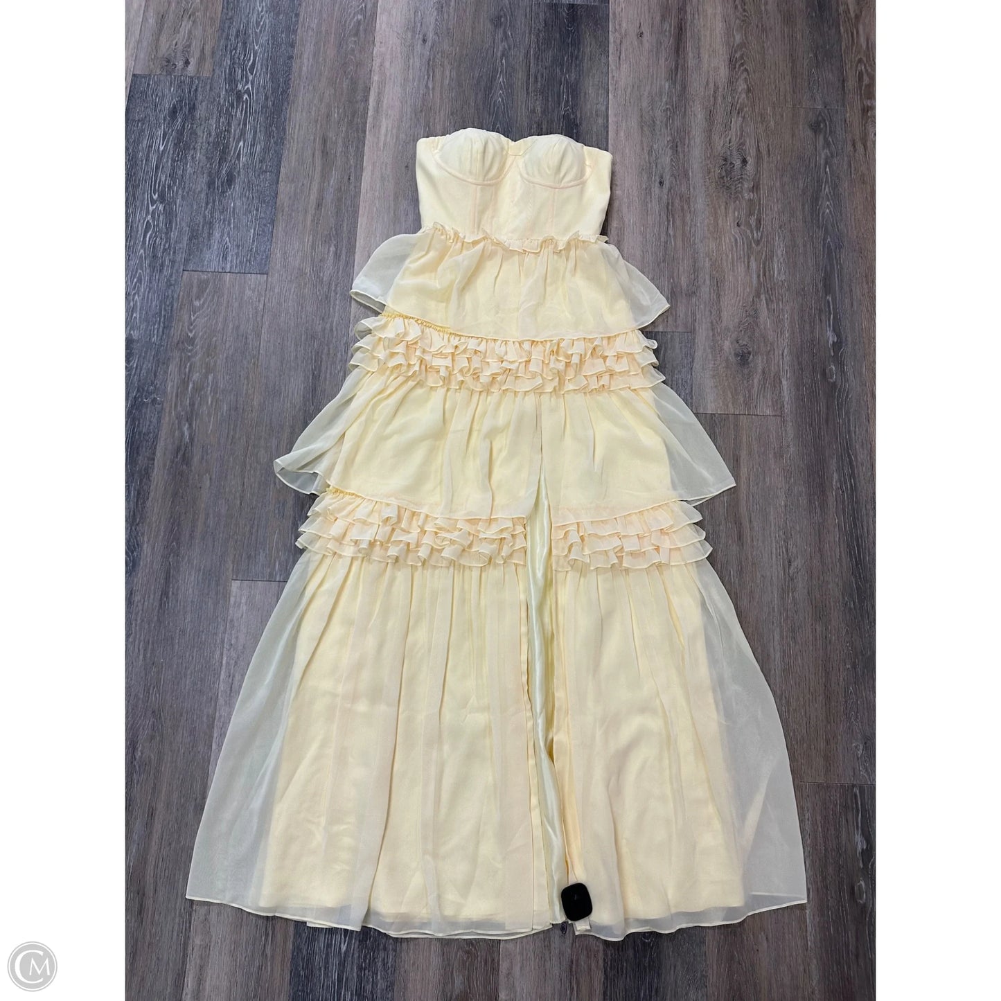 Dress Party Long By Revelry In Yellow, Size: 4