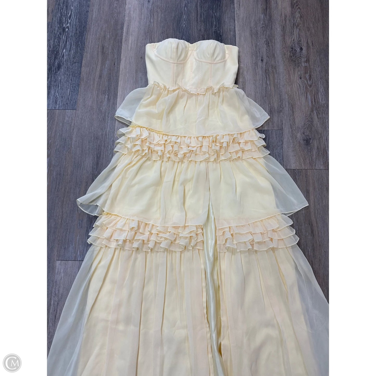 Dress Party Long By Revelry In Yellow, Size: 4