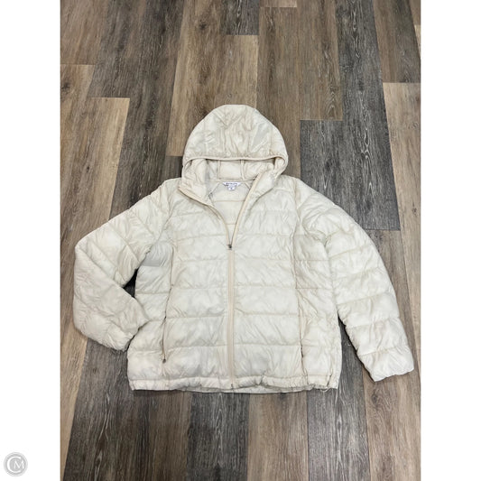 Jacket Puffer & Quilted By Athleta In Cream, Size: Xl