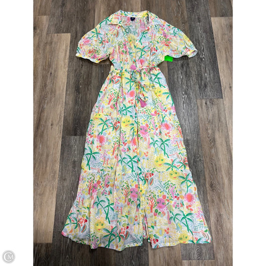 Dress Casual Maxi By Roller Rabbit x Target In Floral Print, Size: L