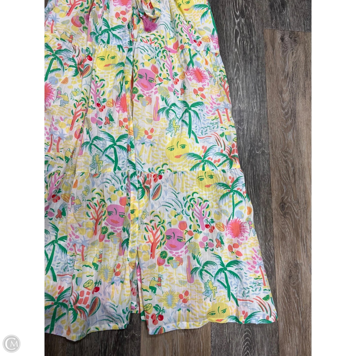 Dress Casual Maxi By Roller Rabbit x Target In Floral Print, Size: L