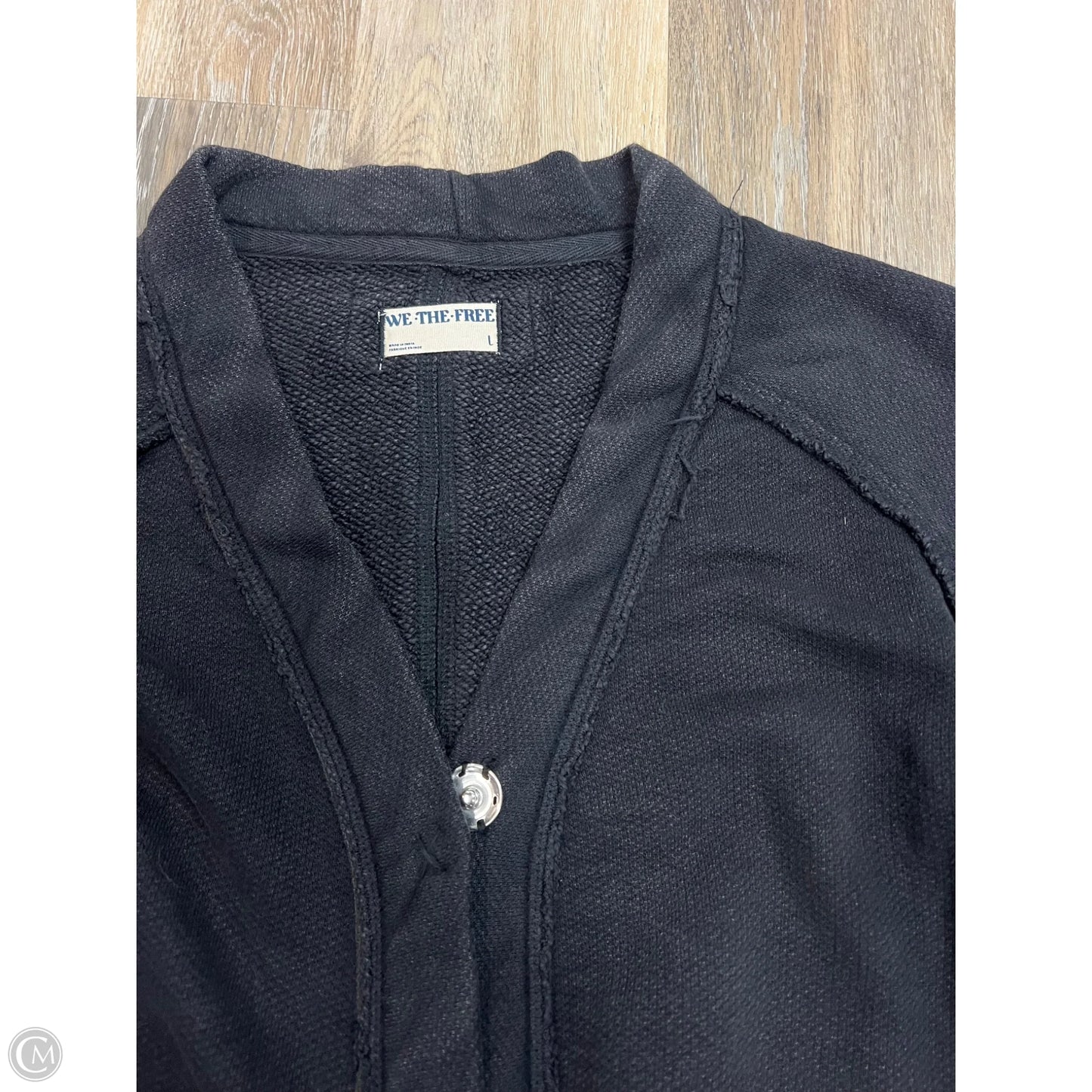 Sweater Cardigan By We The Free In Grey, Size: L