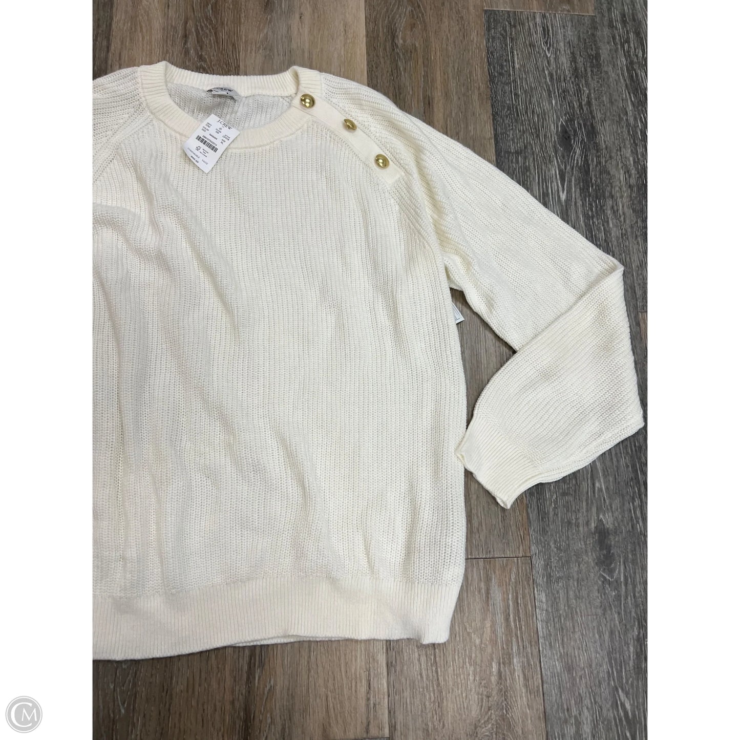 Sweater By J. Crew In White, Size: Xl
