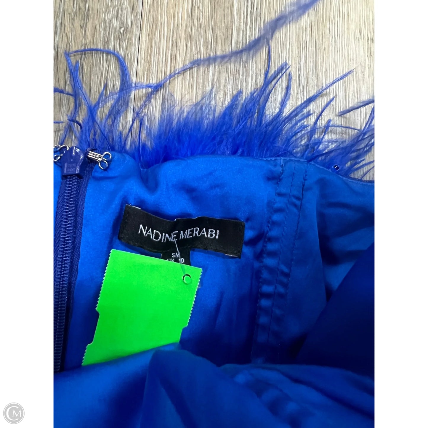 Dress Party Short By Nadine MERABI In Blue, Size: 6