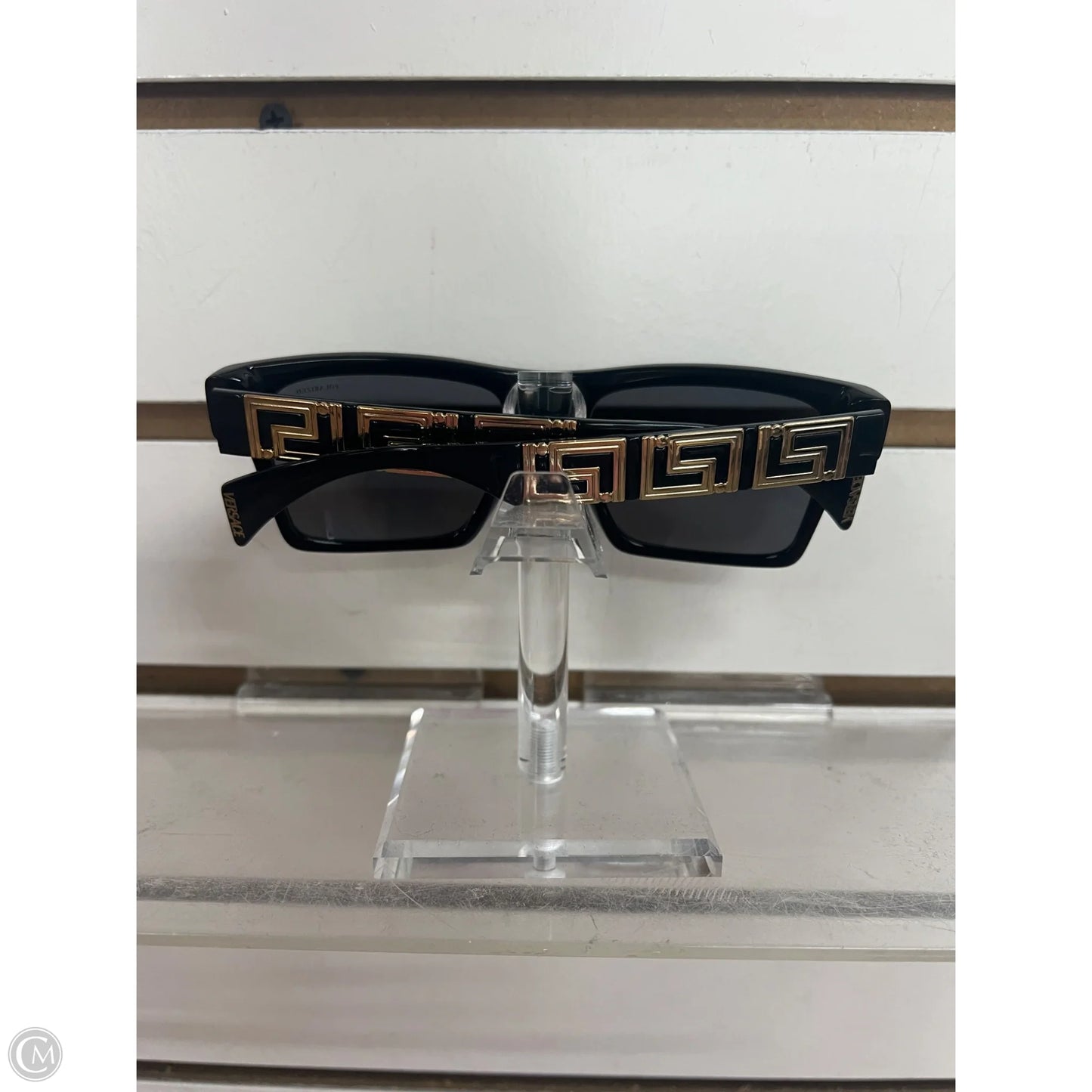 Sunglasses Luxury Designer By Versace, Size: