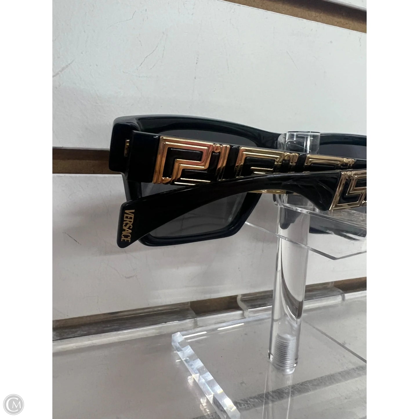 Sunglasses Luxury Designer By Versace, Size: