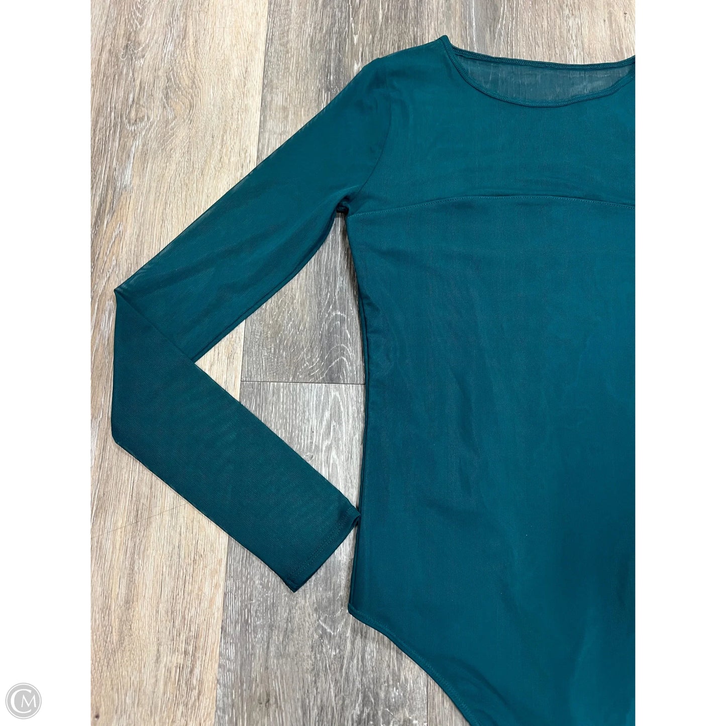 Bodysuit By Abercrombie And Fitch In Teal, Size: S