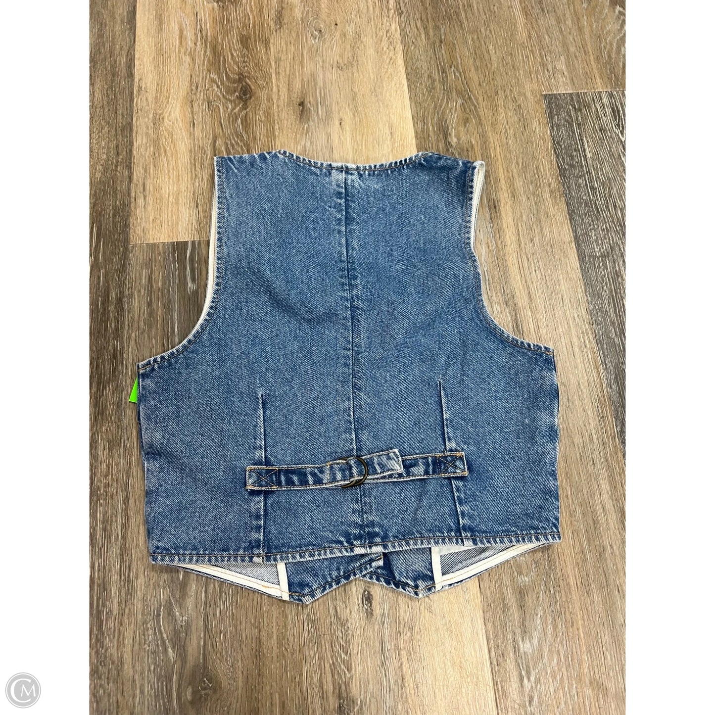 Vest Other By Rollas In Blue Denim, Size: Xs