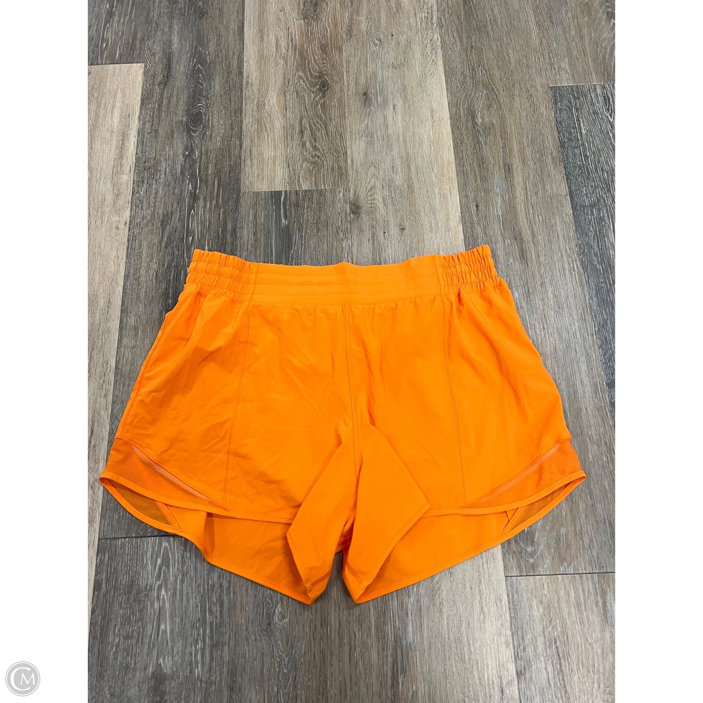 Athletic Shorts By Lululemon In Ombre Print, Size: 12