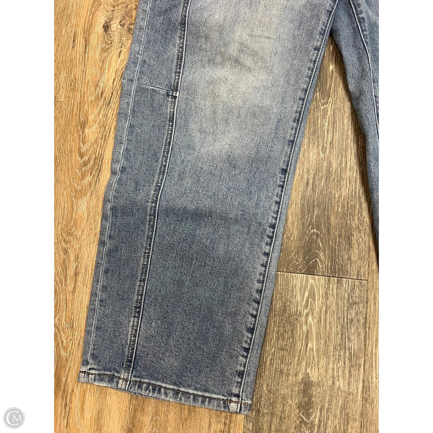 -Jeans Wide Leg By Micas In Blue Denim, Size: 6