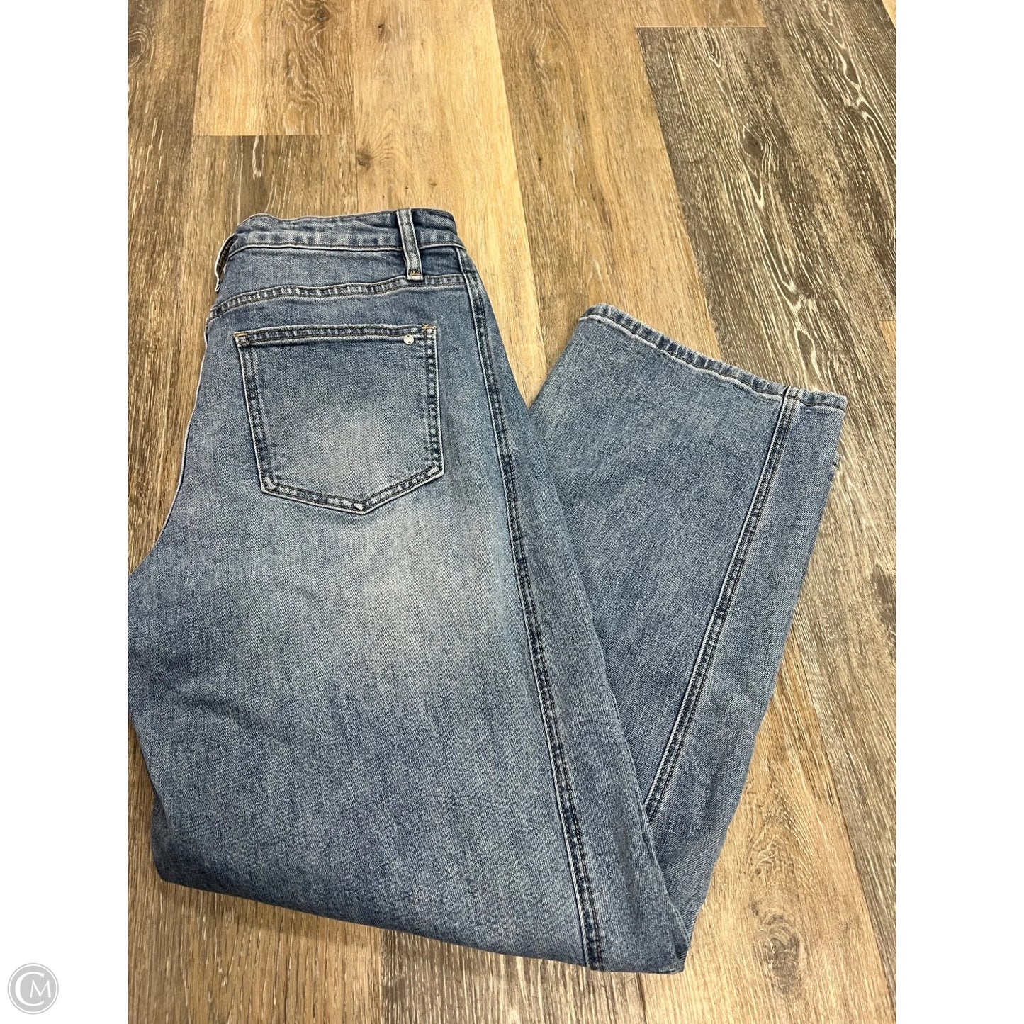 -Jeans Wide Leg By Micas In Blue Denim, Size: 6