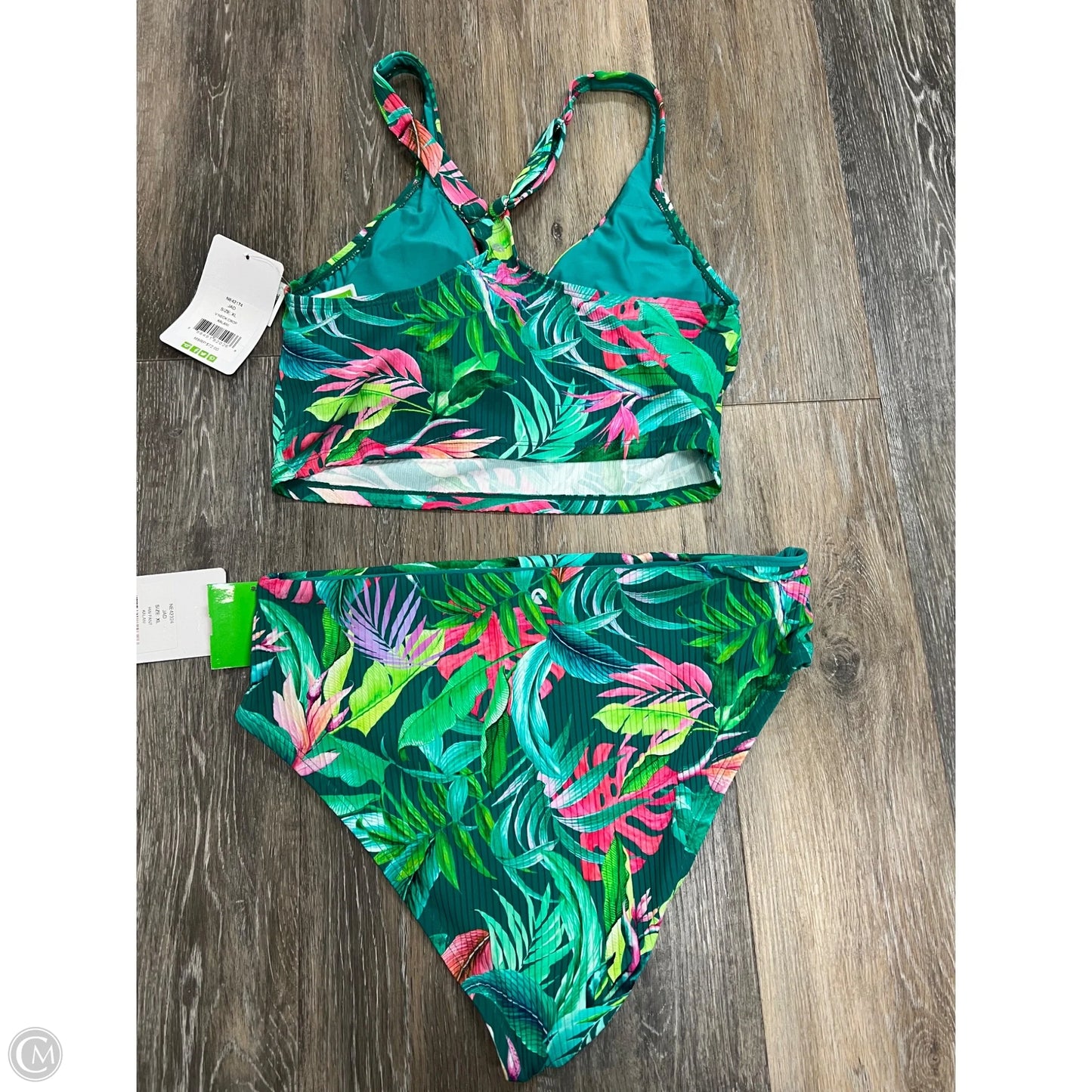 Swimsuit 2pc By Next In Green, Size: Xl