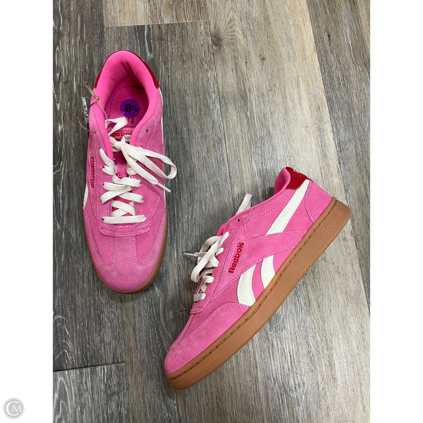 -Shoes Sneakers By Reebok In Pink, Size: 8.5