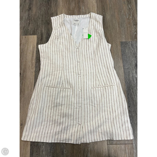 Dress Casual Short By Abercrombie And Fitch In Striped Pattern, Size: Xl