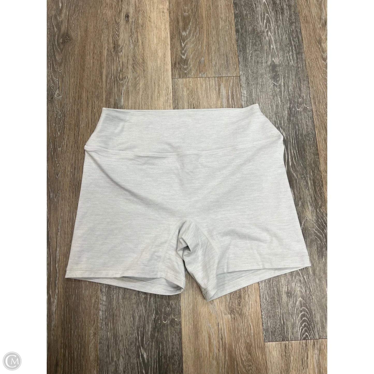 Athletic Shorts By Set Active In Grey, Size: L