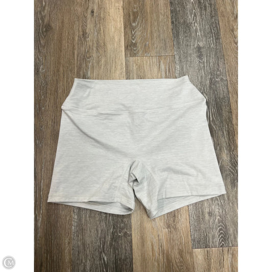 Athletic Shorts By Set Active In Grey, Size: L