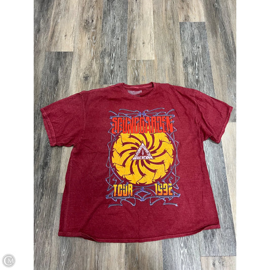 Top Short Sleeve By Urban Outfitters In Red, Size: L