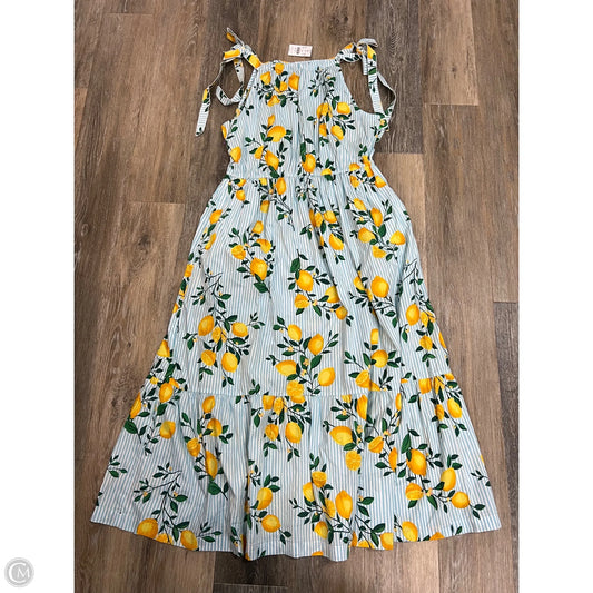Dress Casual Maxi By J. Crew In Striped Pattern, Size: 14