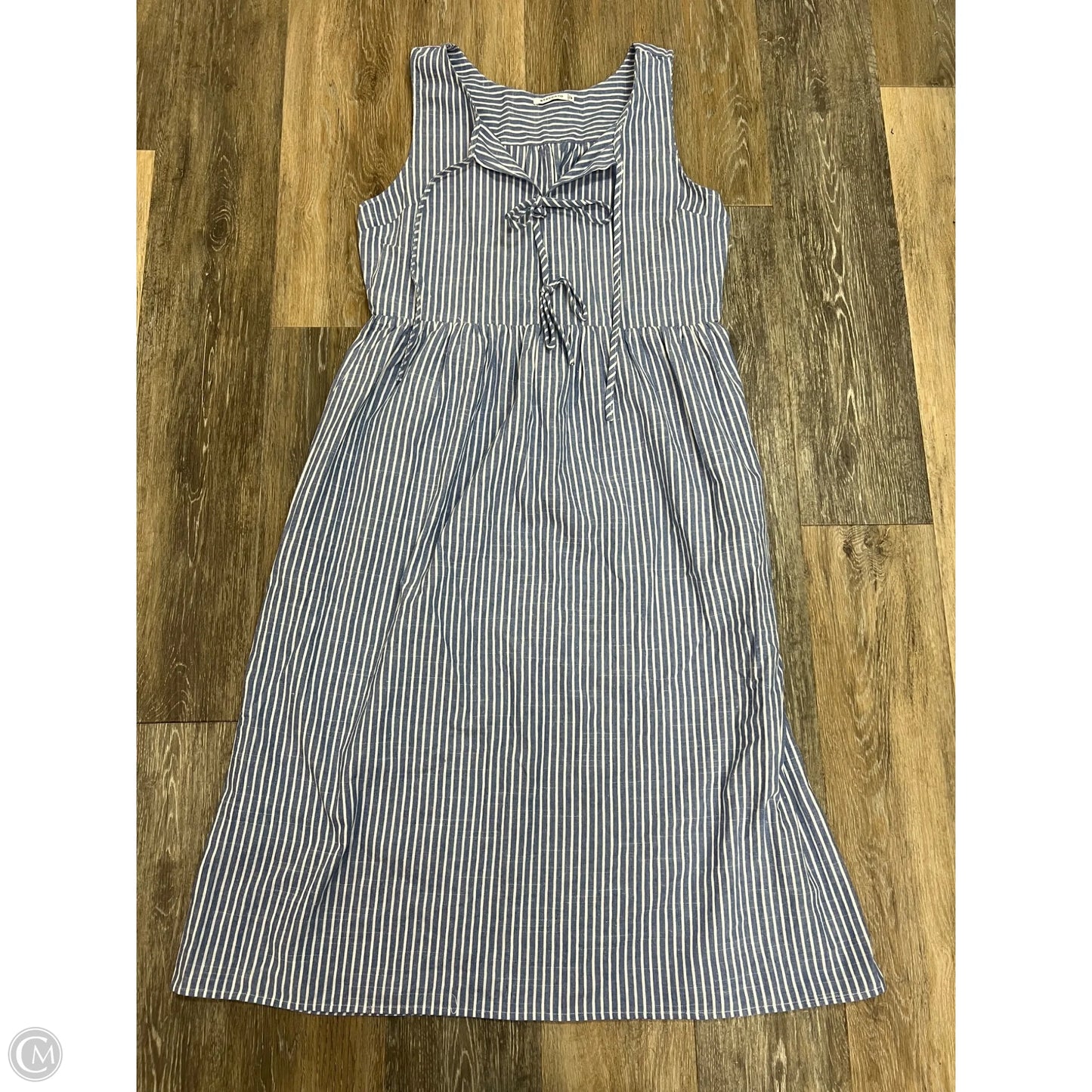 -Dress Casual Maxi By Staccato In Striped Pattern, Size: M