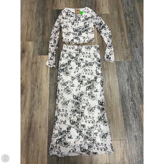 Dress Set 2pc By Bailey Rose In White, Size: M
