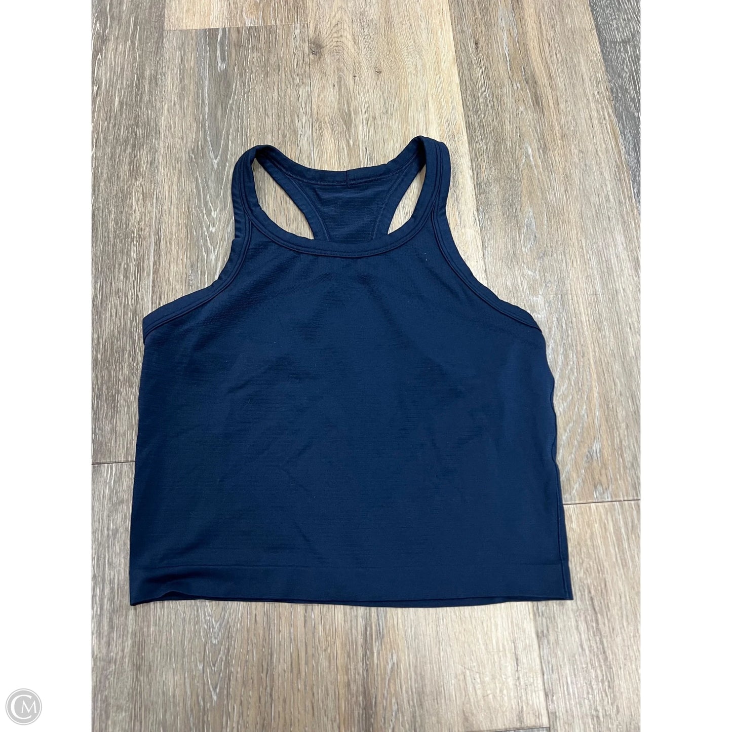Athletic Tank Top By Lululemon In Navy, Size: 8
