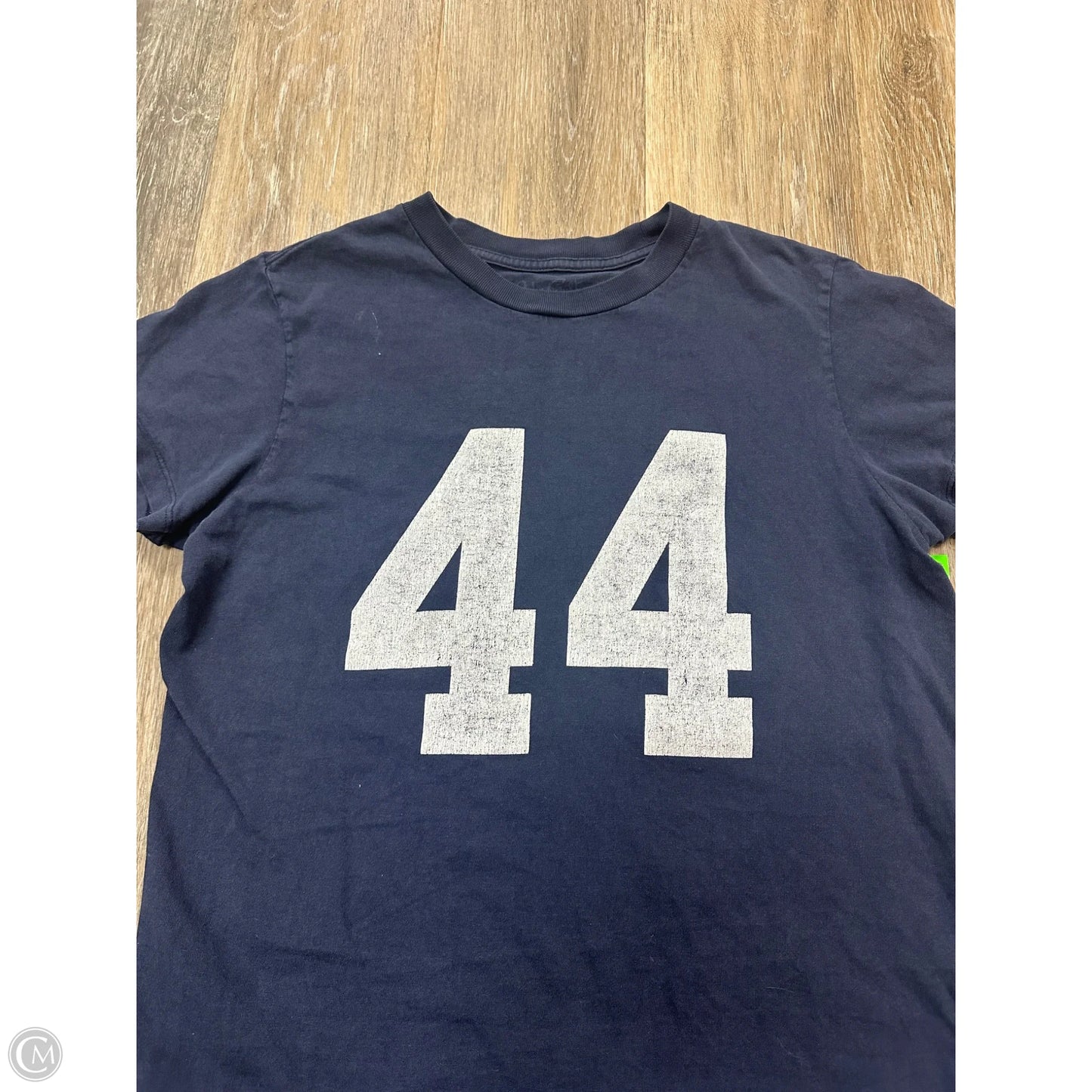 Top Short Sleeve By John Galt In Navy, Size: Osfm